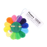 Takashi Murakami Kaikai Kiki Flower Plush Badge Keychain Pin Rainbow Black TAKASHI MURAKAMI TAKASHI MURAKAMI - originalfook singapore