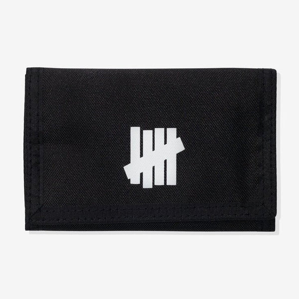 UNDEFEATED Trifold Wallet Black undefeated undefeated - originalfook singapore