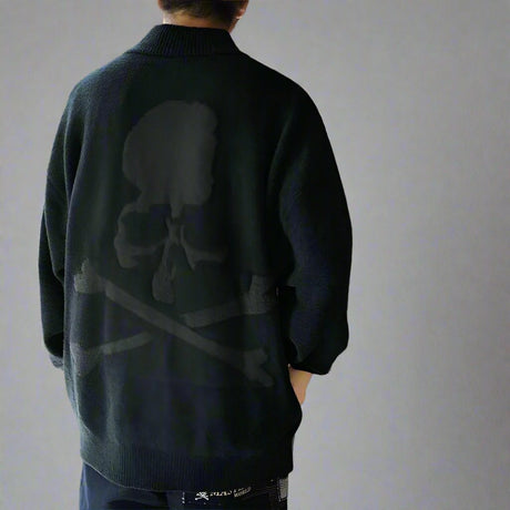 Mastermind World Lounge Full Zip Track Jacket Black MASTERMIND JAPAN MASTERMIND JAPAN - originalfook singapore