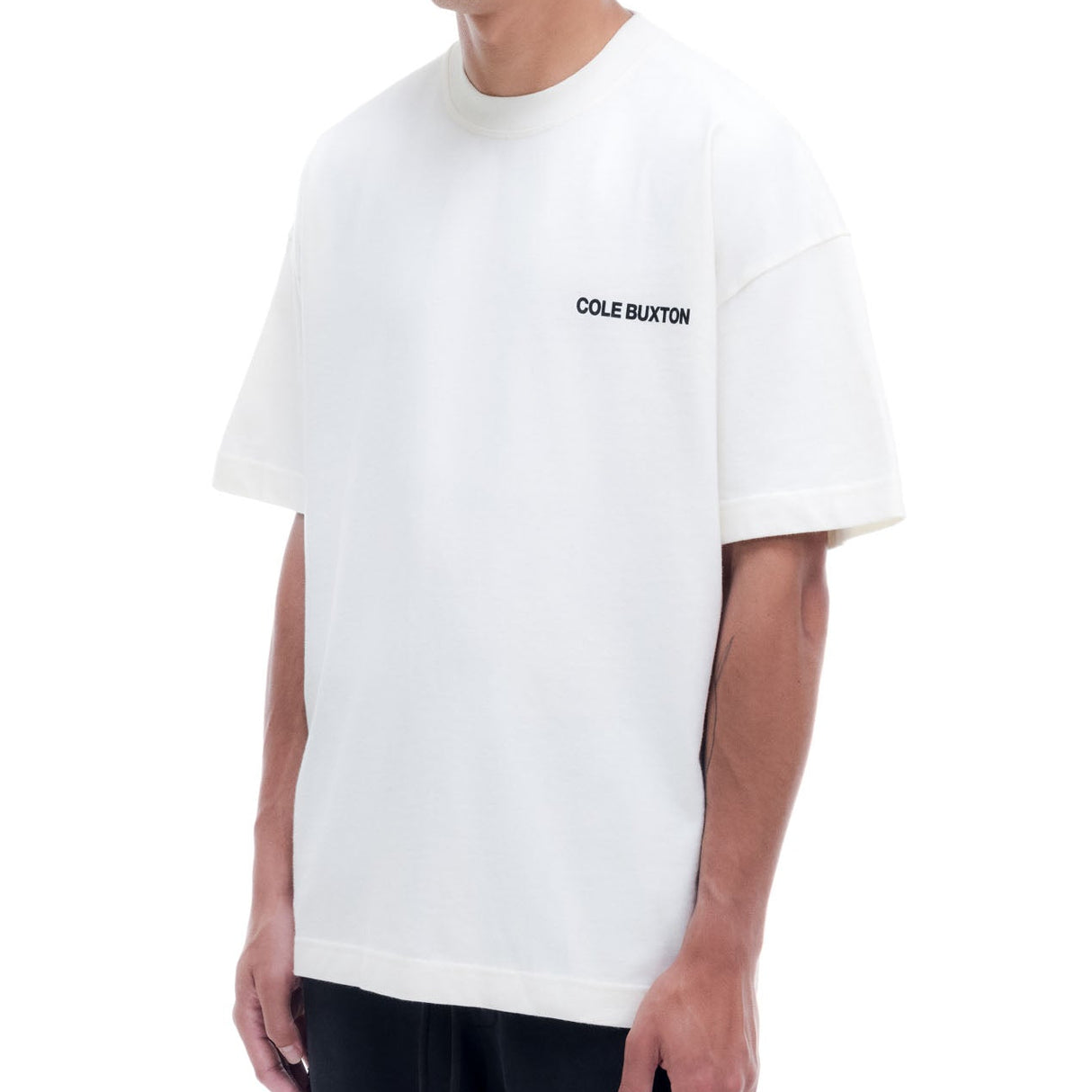 Cole Buxton Signature Tee White