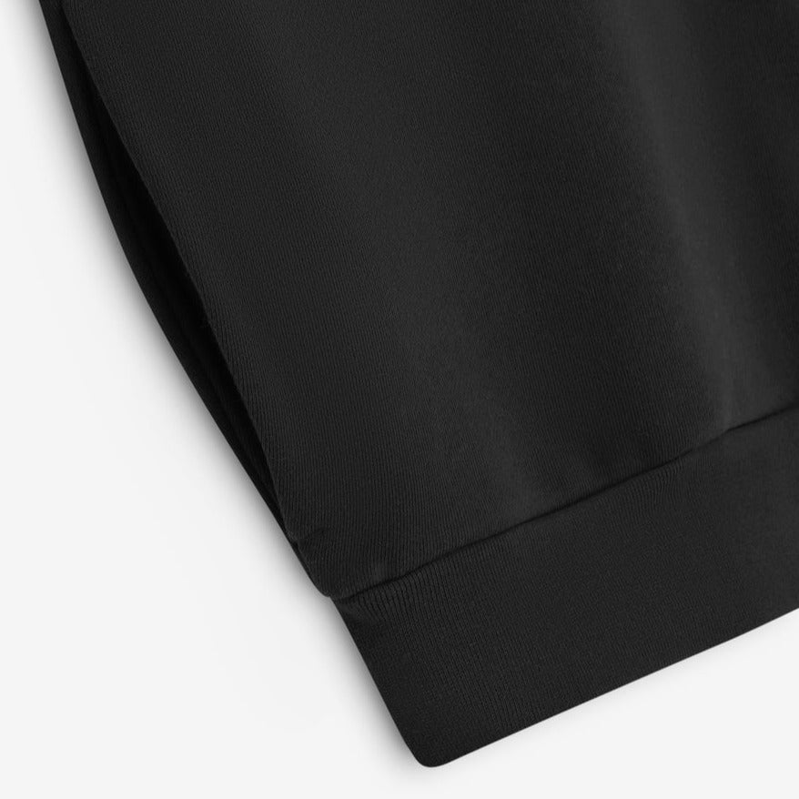 Fear of God Essentials Applique Box Logo Hoodie Black FEAR OF GOD FEAR OF GOD - originalfook singapore