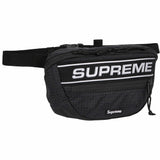 Supreme Reflective Logo Waist Bag Black supreme supreme - originalfook singapore