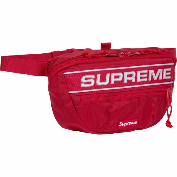 Supreme Reflective Logo Waist Bag Red supreme supreme - originalfook singapore