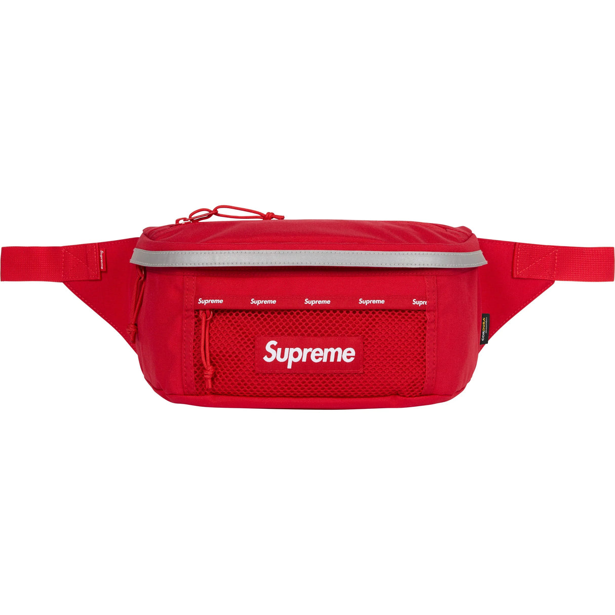 Where to buy Supreme Reflective Tape Waist Bag Red in Singapore ORIGINALFOOK