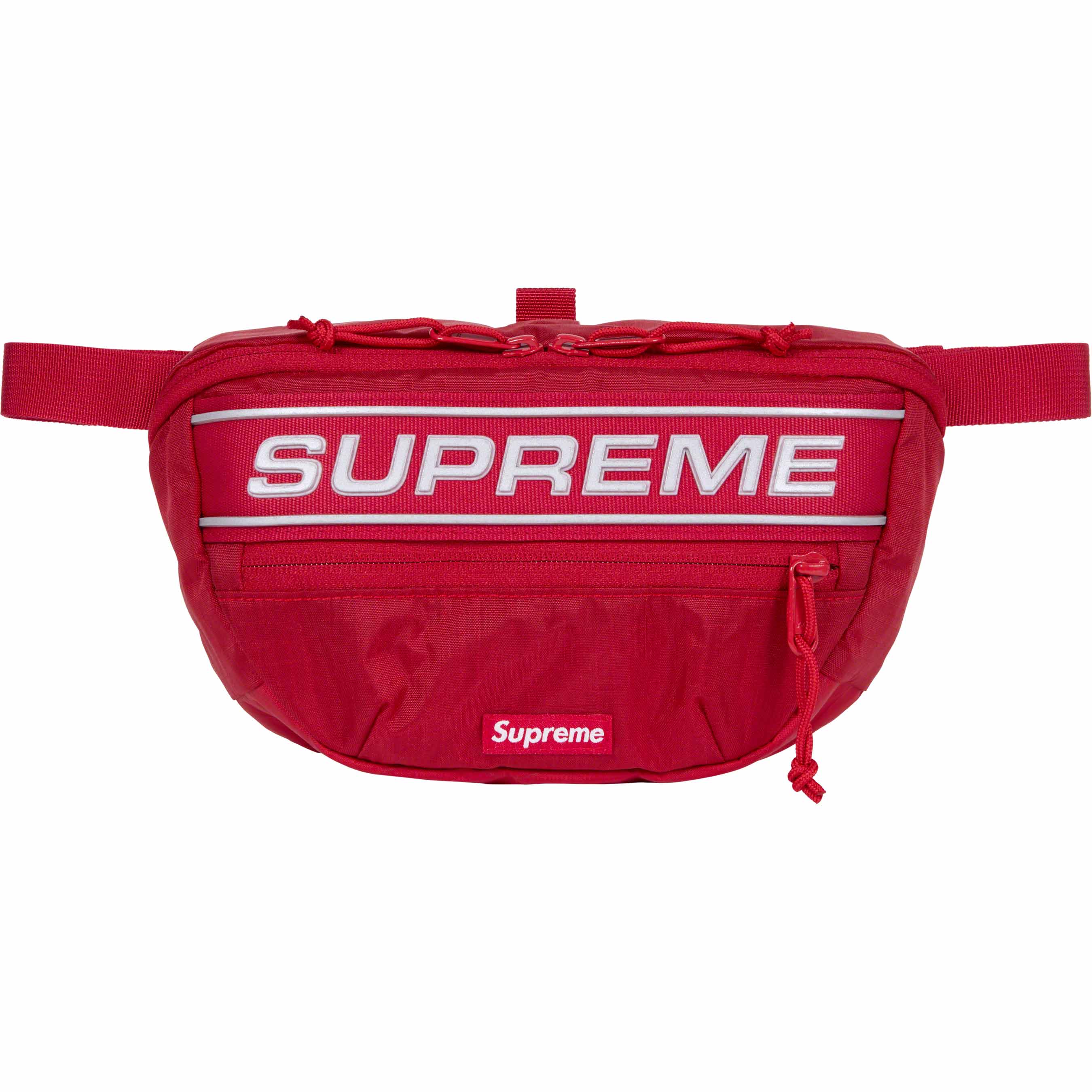 Supreme Small Logo Waist Bag - Red