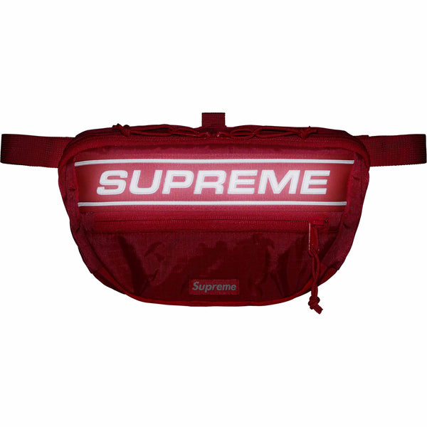 Supreme Reflective Logo Waist Bag Red supreme supreme - originalfook singapore