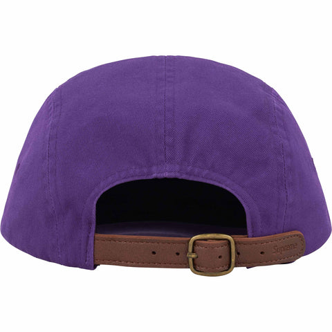 Supreme Washed Chino Twill Camp Cap Purple