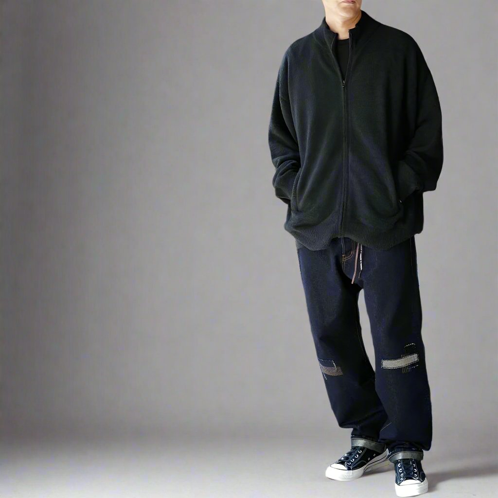 Buy Mastermind World Lounge Full Zip Track Jacket Black online in