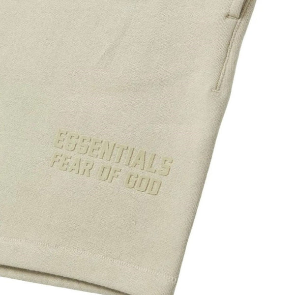 FEAR OF GOD Essentials Felt Logo Sweat Shorts Smoke FEAR OF GOD FEAR OF GOD - originalfook singapore