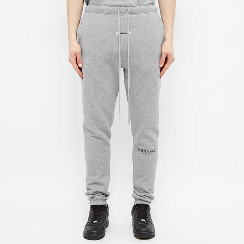 FEAR OF GOD Essentials 3M Reflective Logo Sweat Pants Grey