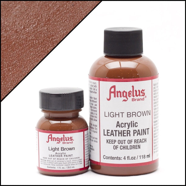 Angelus Leather Paint Light Brown angelus angelus - originalfook singapore