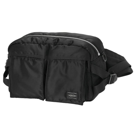 PORTER YOSHIDA JAPAN Tanker Waist Bag Black [622-78302] | ORIGINALFOOK