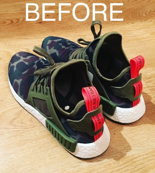 How To With Angelus Direct Black Suede Dye On Nike Shoes
