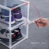 ORIGINALAB Premium Front Display Shoe Box with Magnetic Door Clear (New model) originalab originalab - originalfook singapore