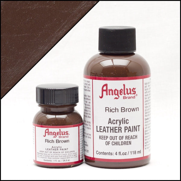 Angelus Leather Paint Rich Brown angelus angelus - originalfook singapore