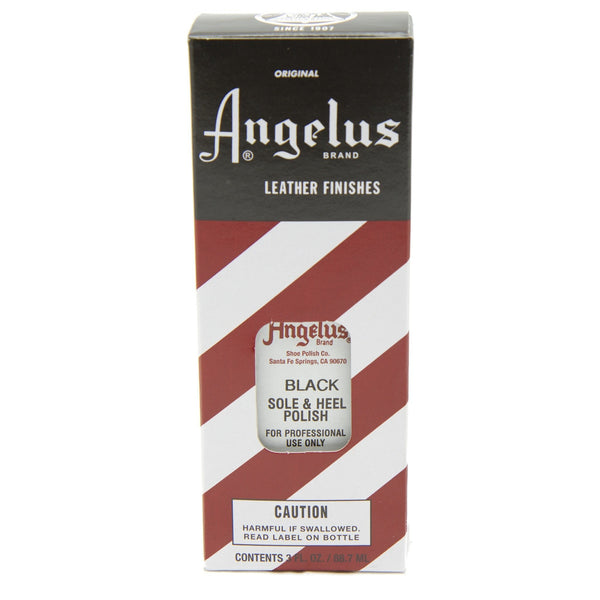 Angelus Sole & Heel Polish Black 3oz angelus angelus - originalfook singapore