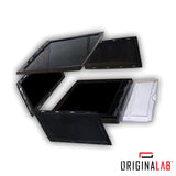 ORIGINALAB Premium Stackable Front Display Hard Case Shoe Box Clear originalab originalab - originalfook singapore
