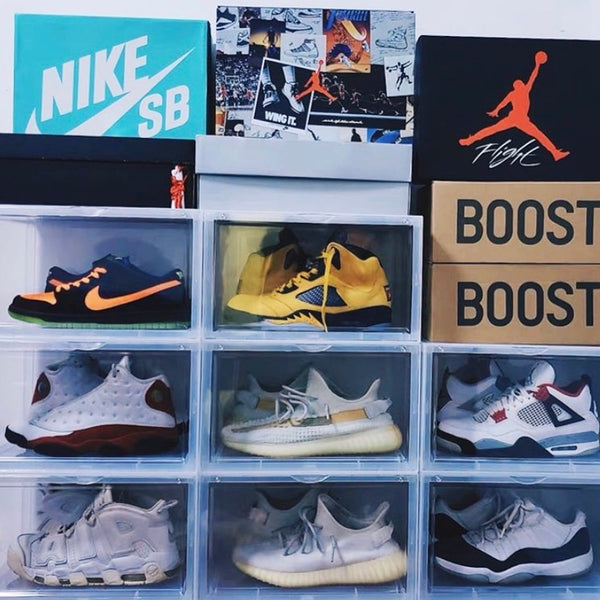 Wall on sale shoe box