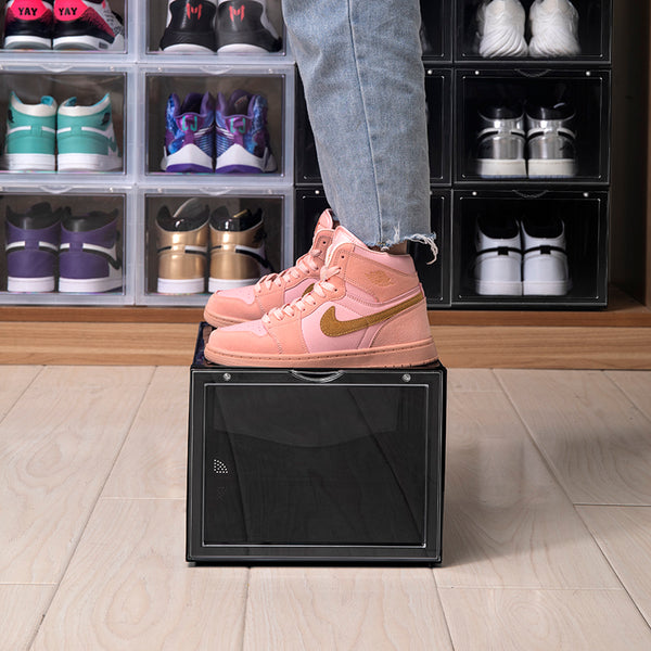 ORIGINALAB Premium Front Display Shoe Box with Magnetic Door Black (New model) originalab originalab - originalfook singapore