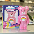 Medicom Bearbrick Cheer Bear 400% collectible figure, detailed toy with colorful design, shown from front view.