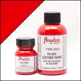 Angelus Leather Paint Fire Red angelus angelus - originalfook singapore