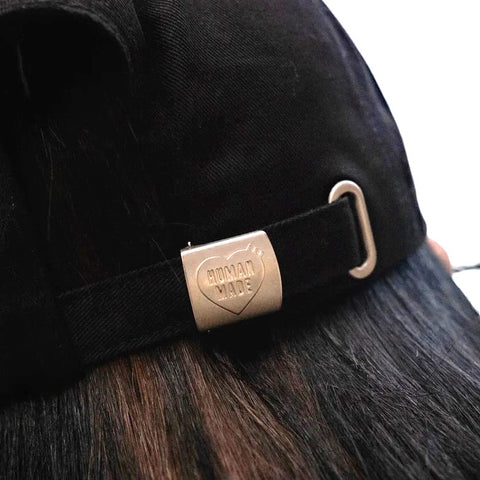 HUMAN MADE Double Duck 6 Panel Twill Cap Black