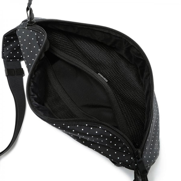 Head Porter Japan Black Beauty White Dot Waist Bag Head Porter Head Porter - originalfook singapore