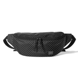 Head Porter Japan Black Beauty White Dot Waist Bag Head Porter Head Porter - originalfook singapore