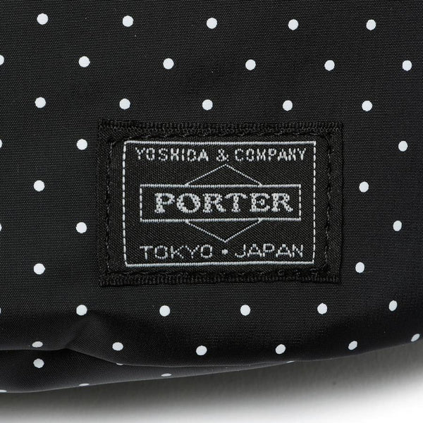 Head Porter Japan Black Beauty White Dot Waist Bag Head Porter Head Porter - originalfook singapore