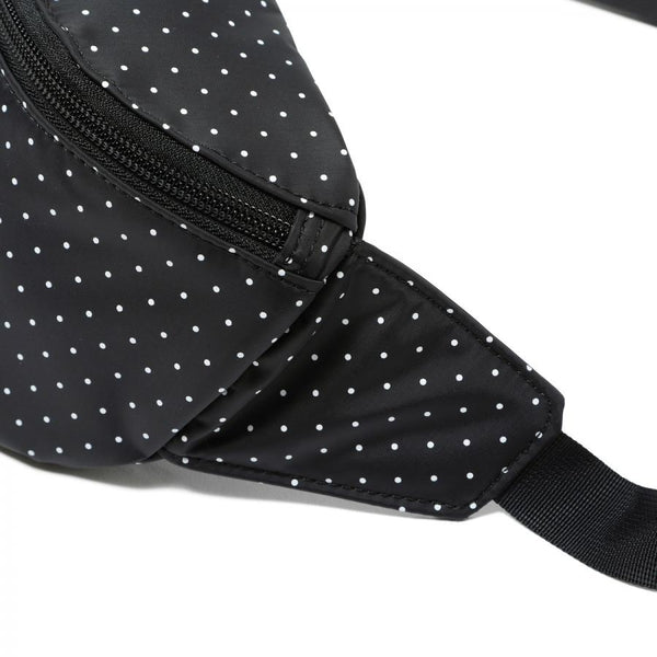 Head Porter Japan Black Beauty White Dot Waist Bag Head Porter Head Porter - originalfook singapore