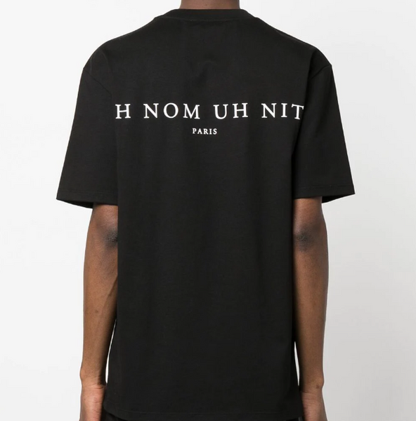 IH NOM UH NIT Paris Mask Authentic Tee Black NUS23297 IH NOM UH NI IH NOM UH NI - originalfook singapore