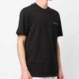 IH NOM UH NIT Paris Chest Logo Tee Black NUS23201 IH NOM UH NI IH NOM UH NI - originalfook singapore