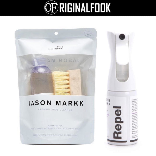Jason Markk Shoe Cleaning Kit + Repel Spray 160ml Jason Markk Jason Markk - originalfook singapore