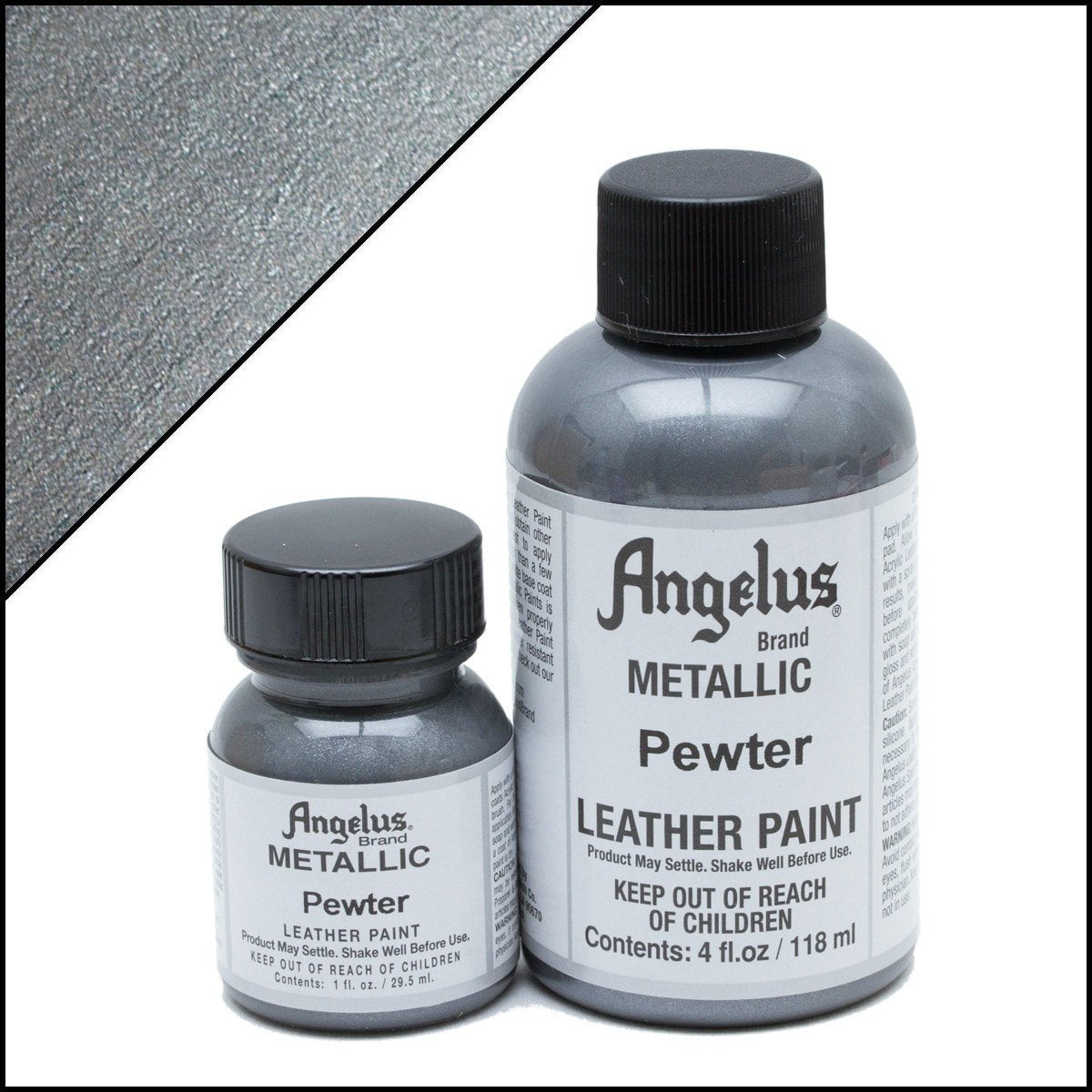 Angelus Leather Paint Pewter