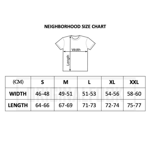 Neighborhood NH-12 SS CO Tee Black Neighborhood Neighborhood - originalfook singapore