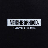 Neighborhood NH-19 Tee Black Neighborhood Neighborhood - originalfook singapore