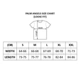 PALM ANGELS Doubled Logo Long Sleeve Tee White Fuchsia PALM ANGELS PALM ANGELS - originalfook singapore