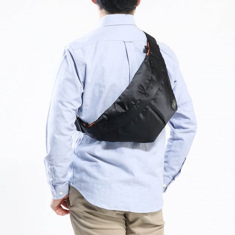 PORTER YOSHIDA JAPAN Tanker Waist Bag (L) Black [622-76628]