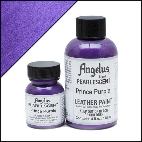 Angelus Pearlescent Leather Paint Prince Purple