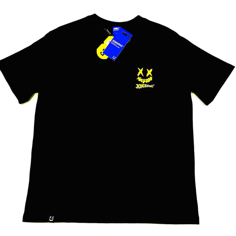 Rickyisclown [RIC] Neon Smiley Tee Black Yellow [R8210816f-TT]