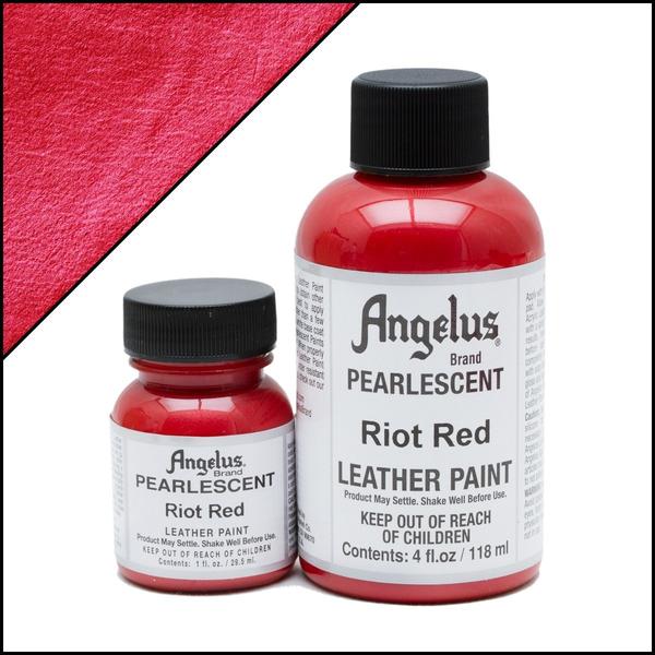 Angelus Pearlescent Paint Riot Red angelus angelus - originalfook singapore