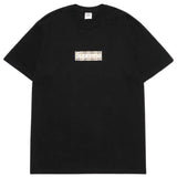 SUPREME X BURBERRY Box Logo Tee Black supreme supreme - originalfook singapore