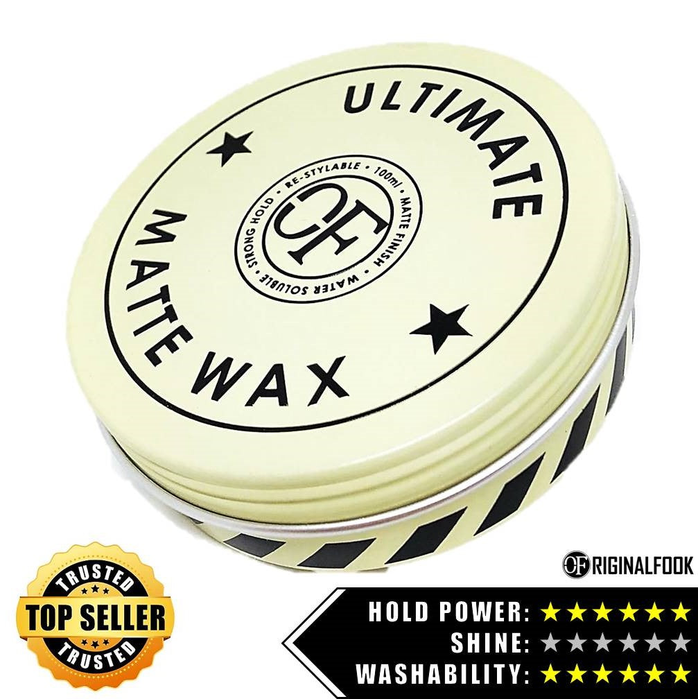 OF & Co. Matte Hair Wax Strong Hold 100ml ORIGINALFOOK ORIGINALFOOK - originalfook singapore