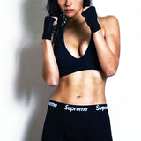 SUPREME X Hanes Boxer Briefs Black (Pack of 4) supreme supreme - originalfook singapore