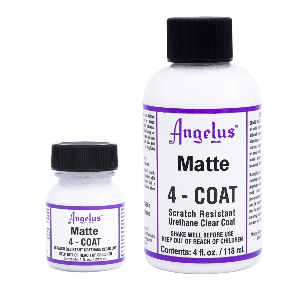 Angelus® 4-Coat Matte Urethane Clear Coat