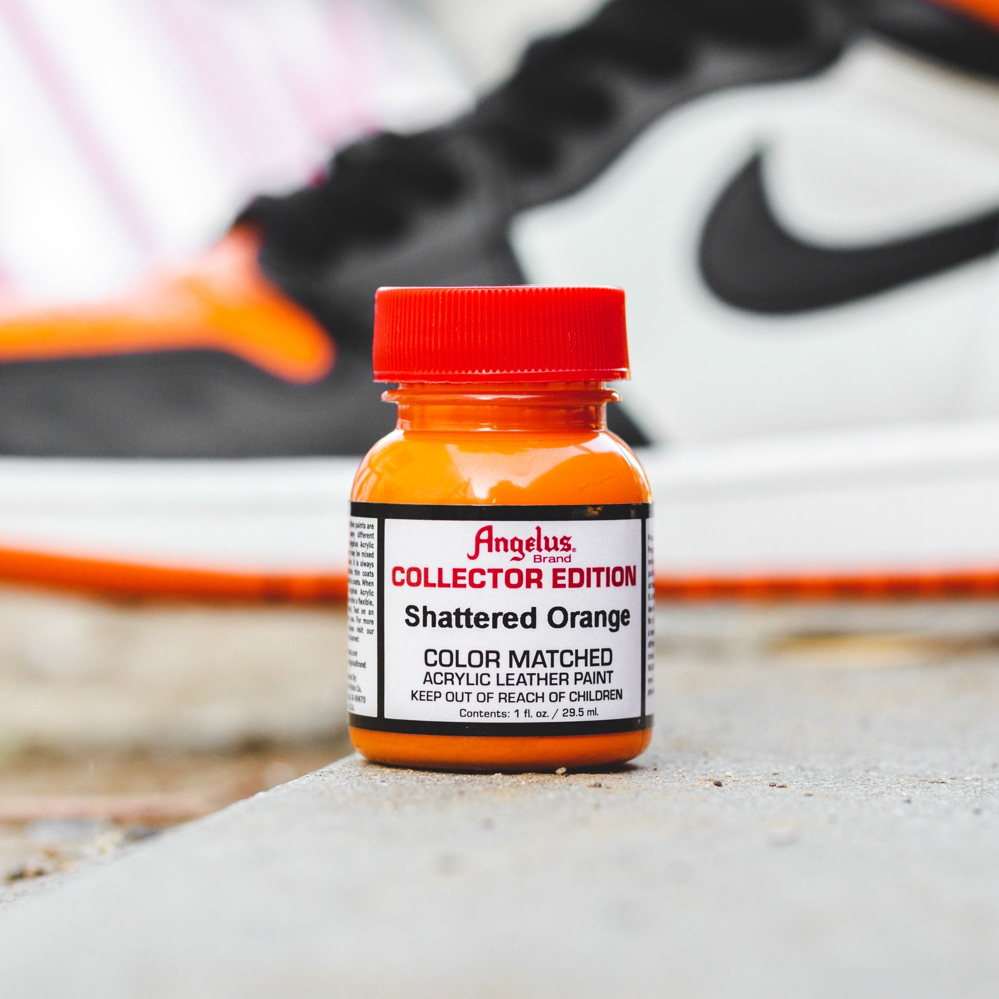 Angelus Leather Paint Collector Edition Shattered Orange ORIGINALFOOK