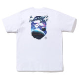 (12% OFF) BATHING APE Galaxy Tee White BATHING APE BATHING APE - originalfook singapore