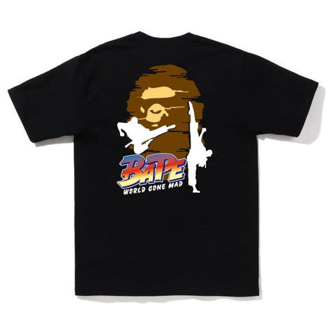 Bathing Ape Japan Culture Karate Tee Black