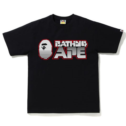 Bathing Ape Logo Tee Black