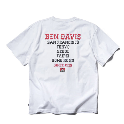Ben Davis Japan Small Icon Tee White [BDZ1-0002]
